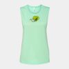 Bella + Canvas - Women's Flowy Scoop Muscle Tank - 8803 Thumbnail