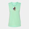 Bella + Canvas - Women's Flowy Scoop Muscle Tank - 8803 Thumbnail
