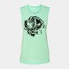 Bella + Canvas - Women's Flowy Scoop Muscle Tank - 8803 Thumbnail