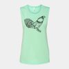 Bella + Canvas - Women's Flowy Scoop Muscle Tank - 8803 Thumbnail