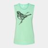 Bella + Canvas - Women's Flowy Scoop Muscle Tank - 8803 Thumbnail