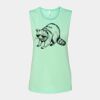 Bella + Canvas - Women's Flowy Scoop Muscle Tank - 8803 Thumbnail