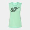 Bella + Canvas - Women's Flowy Scoop Muscle Tank - 8803 Thumbnail
