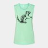 Bella + Canvas - Women's Flowy Scoop Muscle Tank - 8803 Thumbnail
