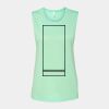 Bella + Canvas - Women's Flowy Scoop Muscle Tank - 8803 Thumbnail