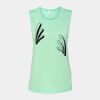 Bella + Canvas - Women's Flowy Scoop Muscle Tank - 8803 Thumbnail