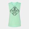 Bella + Canvas - Women's Flowy Scoop Muscle Tank - 8803 Thumbnail