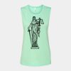 Bella + Canvas - Women's Flowy Scoop Muscle Tank - 8803 Thumbnail