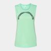 Bella + Canvas - Women's Flowy Scoop Muscle Tank - 8803 Thumbnail