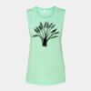 Bella + Canvas - Women's Flowy Scoop Muscle Tank - 8803 Thumbnail