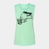 Bella + Canvas - Women's Flowy Scoop Muscle Tank - 8803 Thumbnail