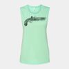 Bella + Canvas - Women's Flowy Scoop Muscle Tank - 8803 Thumbnail