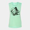 Bella + Canvas - Women's Flowy Scoop Muscle Tank - 8803 Thumbnail