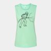 Bella + Canvas - Women's Flowy Scoop Muscle Tank - 8803 Thumbnail