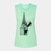 Bella + Canvas - Women's Flowy Scoop Muscle Tank - 8803 Thumbnail