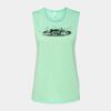 Bella + Canvas - Women's Flowy Scoop Muscle Tank - 8803 Thumbnail