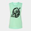 Bella + Canvas - Women's Flowy Scoop Muscle Tank - 8803 Thumbnail