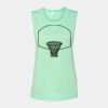 Bella + Canvas - Women's Flowy Scoop Muscle Tank - 8803 Thumbnail