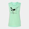 Bella + Canvas - Women's Flowy Scoop Muscle Tank - 8803 Thumbnail