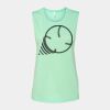 Bella + Canvas - Women's Flowy Scoop Muscle Tank - 8803 Thumbnail