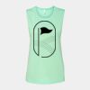 Bella + Canvas - Women's Flowy Scoop Muscle Tank - 8803 Thumbnail