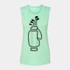 Bella + Canvas - Women's Flowy Scoop Muscle Tank - 8803 Thumbnail