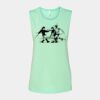 Bella + Canvas - Women's Flowy Scoop Muscle Tank - 8803 Thumbnail