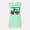 Bella + Canvas - Women's Flowy Scoop Muscle Tank - 8803 Thumbnail