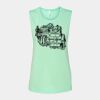 Bella + Canvas - Women's Flowy Scoop Muscle Tank - 8803 Thumbnail