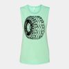 Bella + Canvas - Women's Flowy Scoop Muscle Tank - 8803 Thumbnail