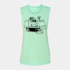 Bella + Canvas - Women's Flowy Scoop Muscle Tank - 8803 Thumbnail
