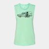 Bella + Canvas - Women's Flowy Scoop Muscle Tank - 8803 Thumbnail