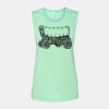 Bella + Canvas - Women's Flowy Scoop Muscle Tank - 8803 Thumbnail