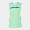 Bella + Canvas - Women's Flowy Scoop Muscle Tank - 8803 Thumbnail