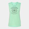 Bella + Canvas - Women's Flowy Scoop Muscle Tank - 8803 Thumbnail