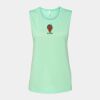 Bella + Canvas - Women's Flowy Scoop Muscle Tank - 8803 Thumbnail