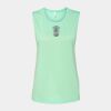 Bella + Canvas - Women's Flowy Scoop Muscle Tank - 8803 Thumbnail