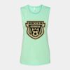 Bella + Canvas - Women's Flowy Scoop Muscle Tank - 8803 Thumbnail