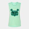 Bella + Canvas - Women's Flowy Scoop Muscle Tank - 8803 Thumbnail