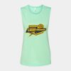 Bella + Canvas - Women's Flowy Scoop Muscle Tank - 8803 Thumbnail