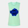 Bella + Canvas - Women's Flowy Scoop Muscle Tank - 8803 Thumbnail
