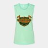 Bella + Canvas - Women's Flowy Scoop Muscle Tank - 8803 Thumbnail