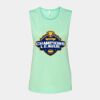 Bella + Canvas - Women's Flowy Scoop Muscle Tank - 8803 Thumbnail