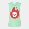 Bella + Canvas - Women's Flowy Scoop Muscle Tank - 8803 Thumbnail