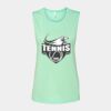 Bella + Canvas - Women's Flowy Scoop Muscle Tank - 8803 Thumbnail