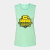 Bella + Canvas - Women's Flowy Scoop Muscle Tank - 8803 Thumbnail