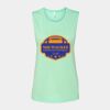 Bella + Canvas - Women's Flowy Scoop Muscle Tank - 8803 Thumbnail