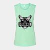 Bella + Canvas - Women's Flowy Scoop Muscle Tank - 8803 Thumbnail