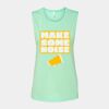 Bella + Canvas - Women's Flowy Scoop Muscle Tank - 8803 Thumbnail