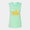 Bella + Canvas - Women's Flowy Scoop Muscle Tank - 8803 Thumbnail